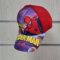 Нова детска шапка с козирка СпайдърМен (SpiderMan), снимка 2 - Шапки, шалове и ръкавици - 41806099