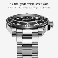 Mъжки кварцов часовник за гмуркане/водолази 200 м - ADDIESDIVE с Японски механизъм Japan Miyota 2115, снимка 4 - Мъжки - 40435748