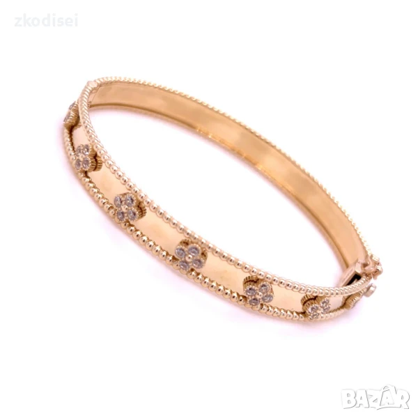 Златна дамска гривна Van Cleef & Arpels 12,79гр. 14кр. проба:585 модел:32217-6, снимка 1