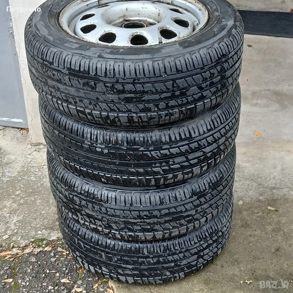 нови гуми 185/60/14 с джанти , снимка 1