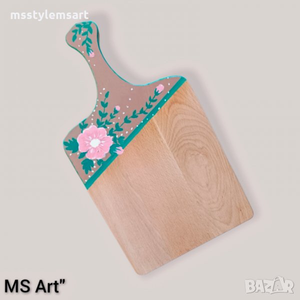 Ръчно рисувана дървена дъска!, снимка 1