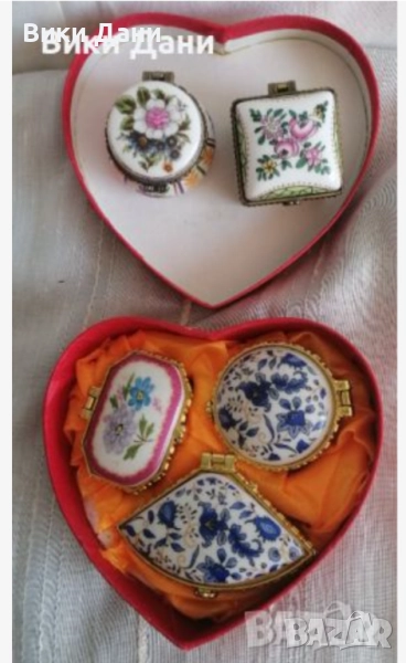 ретро порцелан позлата маркиран, снимка 1