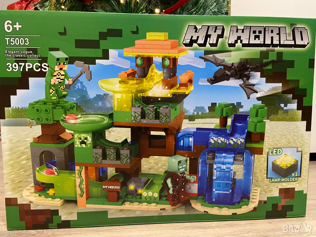 Конструктор Майнкрафт с 397 части, снимка 1