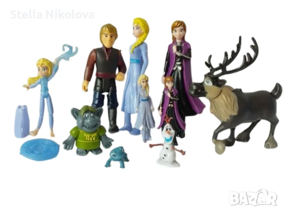 Детски комплект Замръзналото кралство - 11бр, снимка 1