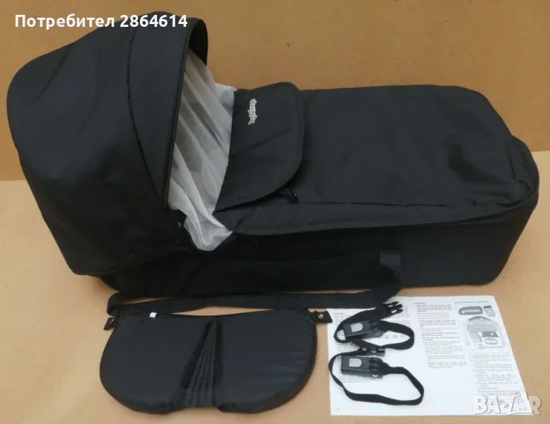 Преносима кошница за новородено бебе керикот carrycot Peg-Perego, снимка 1