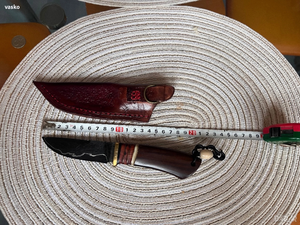 Дамаск-20см,уникален, снимка 1