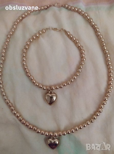 Моден комплект "Шармантни сърца", снимка 1