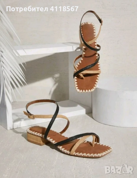 Нови Дамски сандали 37 номер, снимка 1