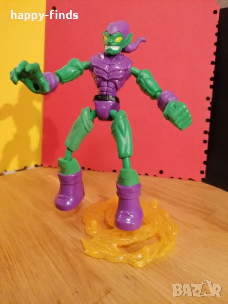 Фигура Green Goblin Hasbro Marvel Super Hero Mashe, снимка 1