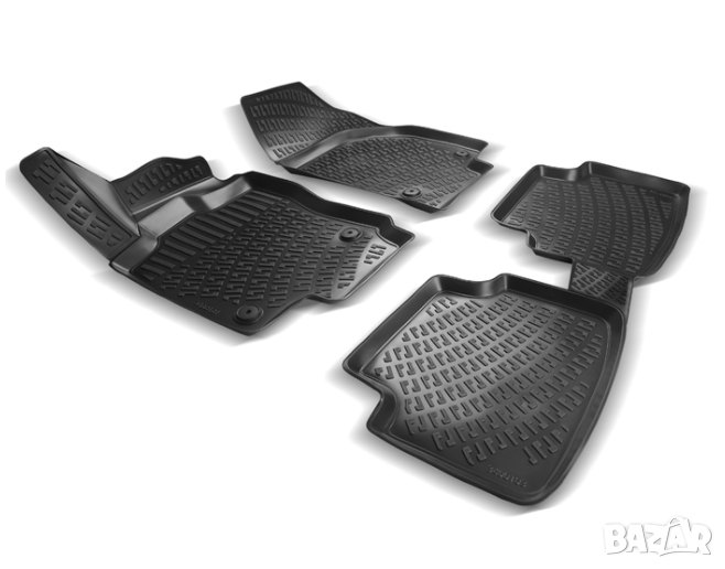 Гумени стелки RizLine за Skoda Superb III 2015-2019, снимка 1