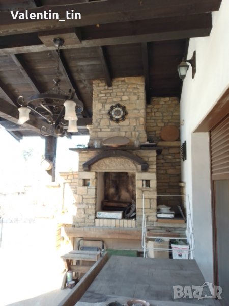 Полилей, абажур от ковано желязо два еднакви , снимка 1