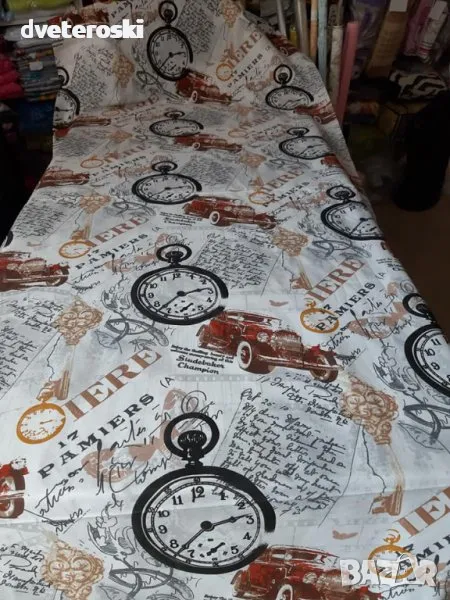 Спално бельо за спалня - Ранфорс още десени, снимка 1