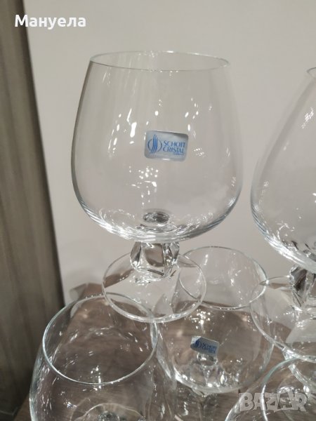 Кристални чаши за коняк , снимка 1