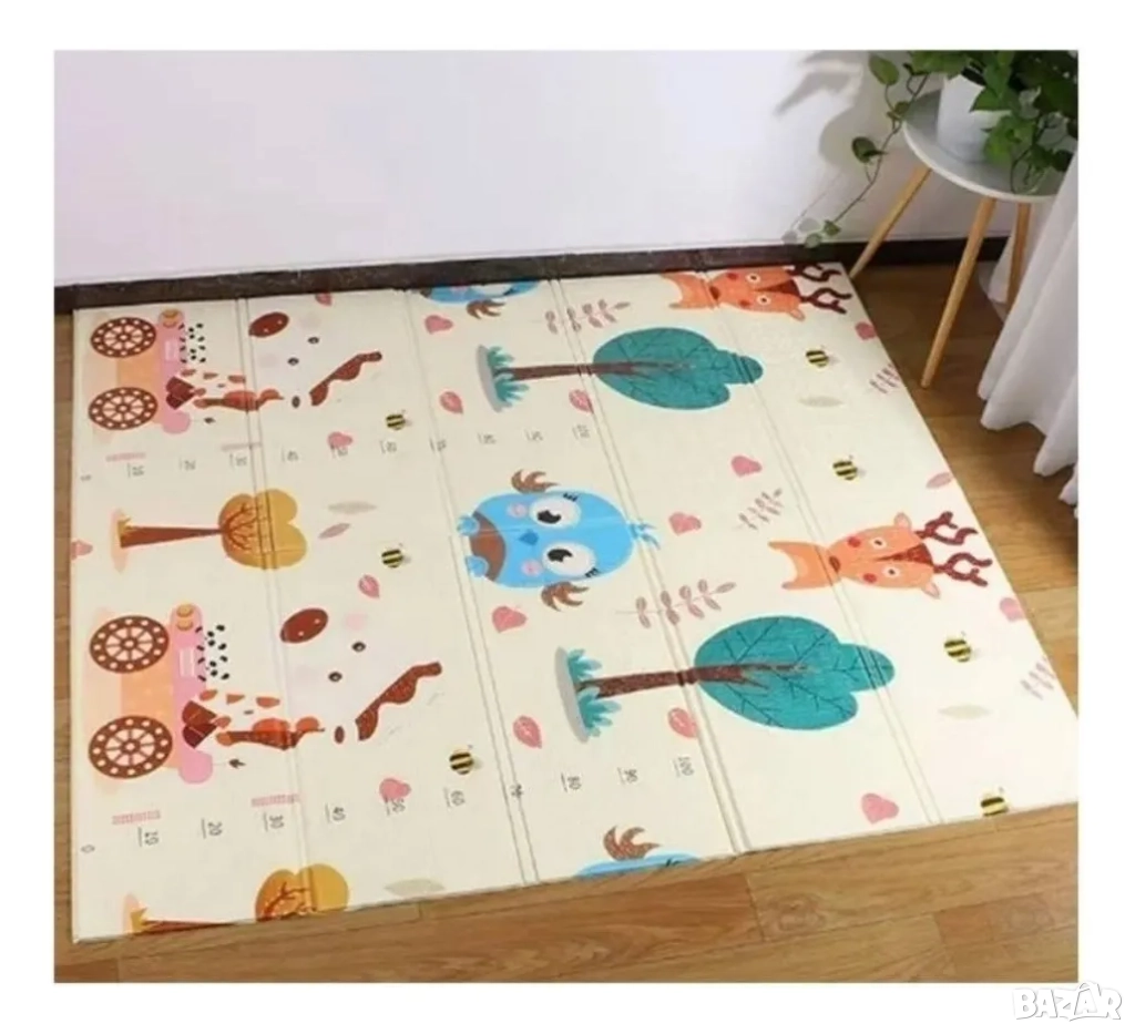 Детско Килимче за Игра от Термоизолираща Пяна 180/200см, снимка 1