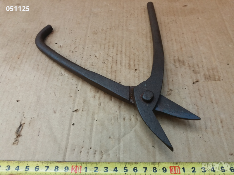 масивна ножица за рязане на ламарина , снимка 1