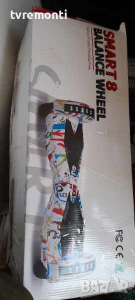 Електрически самобалансиращ скутер Hoverboard Smart Balance Wheel, Гуми 8", снимка 1