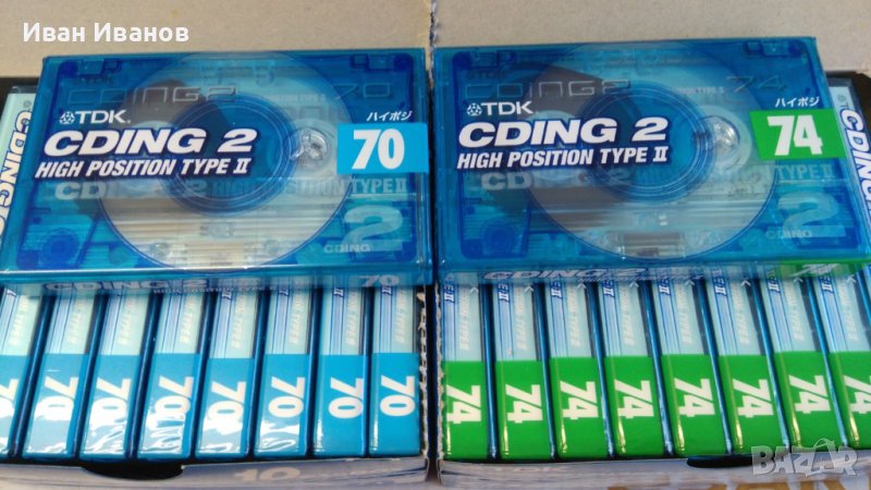 TDK made in Japan аудиокасети хром, снимка 1