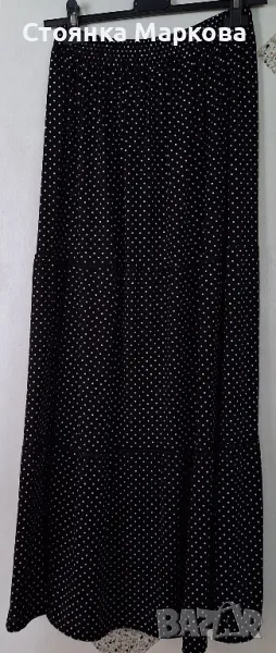 Дълга пола на точки, снимка 1