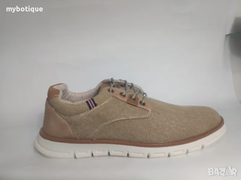 Мъжки обувки от дънков плат , снимка 1