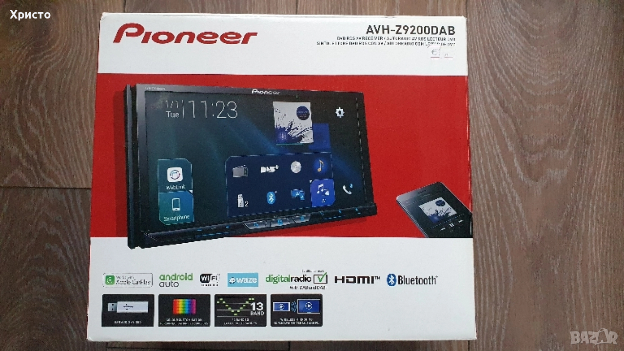 Мултимедия Pioneer AVH-Z9200DAB CarPlay , android auto , WI-Fi, снимка 1