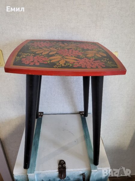 Колекционерска масичка ХОХЛОМА  СССР , снимка 1