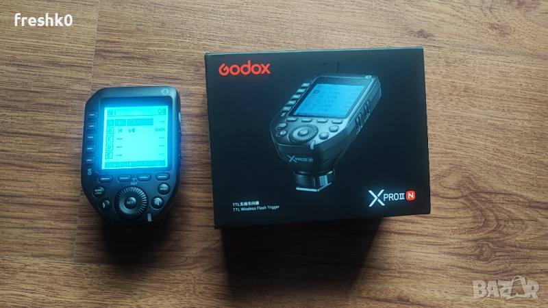 синхронизатор Godox XPro II N Предавател за Nikon, снимка 1