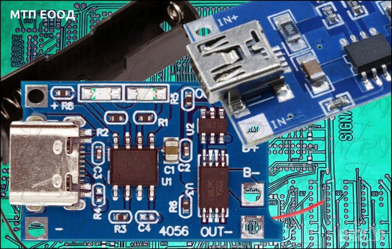 Зарядно устройство за Li-Ion, 18650, батерия, батерии, акумулатор, снимка 1