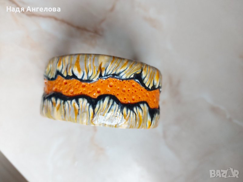 Красива гривна от полимерна глина - 10 лв., снимка 1