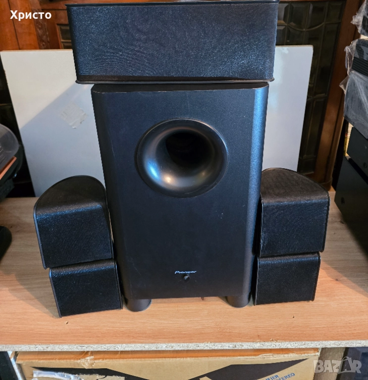 Pioneer 5+1 активен буфер + 5 сателита, снимка 1