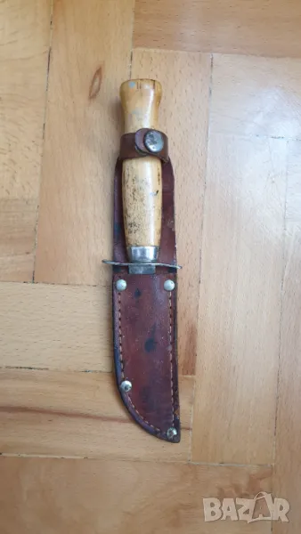 Старо ловно ножче с кания, снимка 1