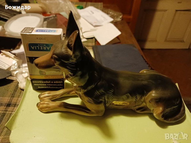 НЕМСКА ОВЧАРКА. ПОРЦЕЛАН.ГЕРМАНИЯ., снимка 1