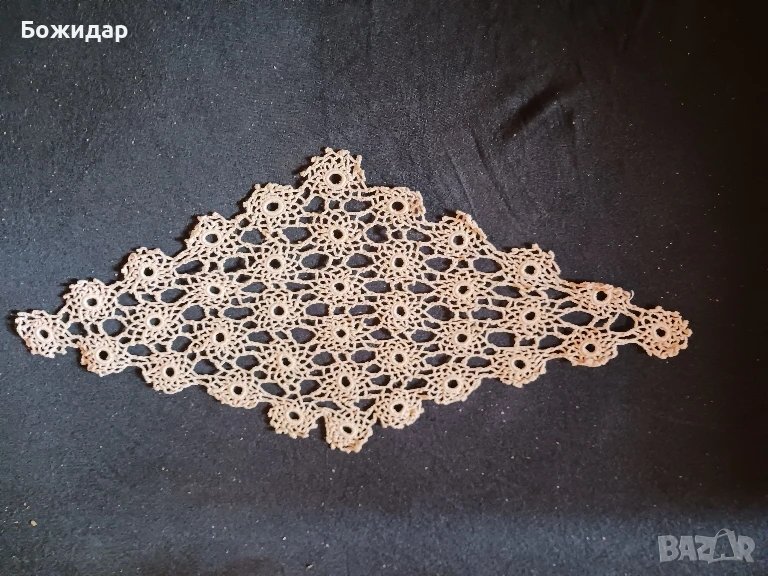 Ръчно Плетено Каре(терличка).На 1 кука., снимка 1