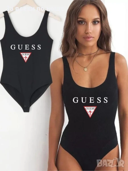 Guess Дамски Черен Боди Гес Код LFS523, снимка 1