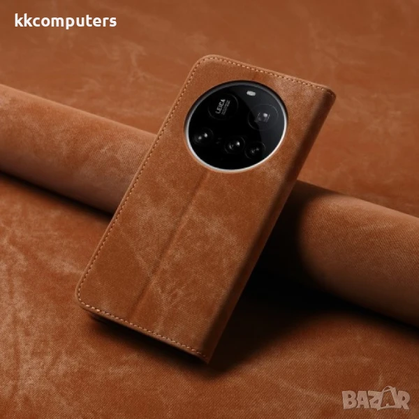 Xiaomi 15 Ultra Wallet Кожен Калъф и Протектор, снимка 1