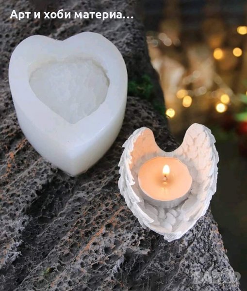 Силиконов молд крила , снимка 1