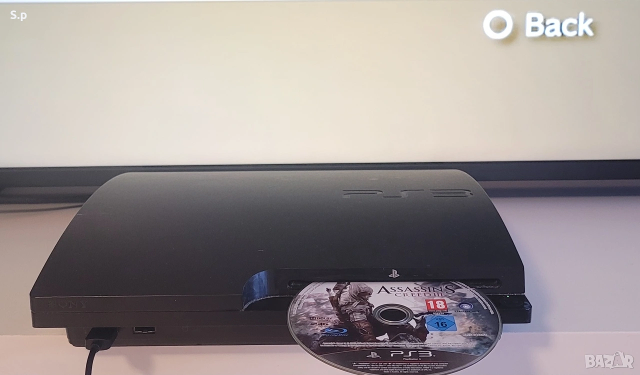 Продавам"PS3 slim CECH-3004B", снимка 1