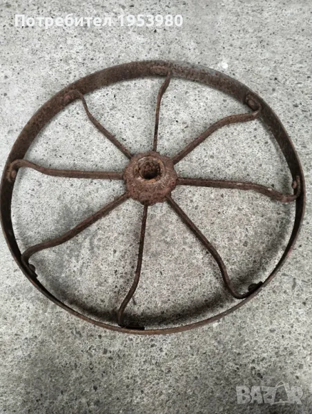 Старо желязно колело, снимка 1
