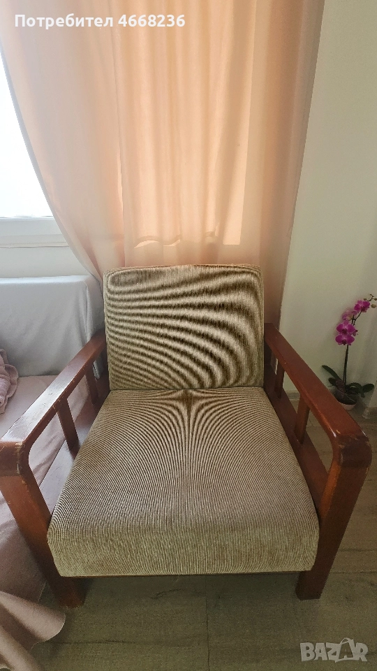 Разтегателен фотьойл -кресло, снимка 1