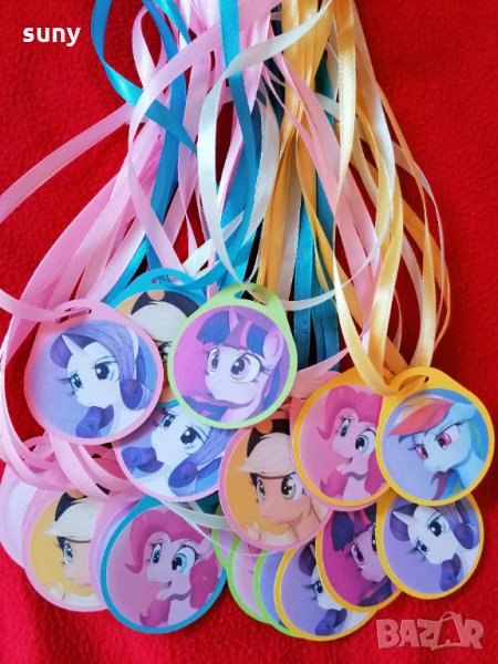 Парти медали My Little Pony, снимка 1