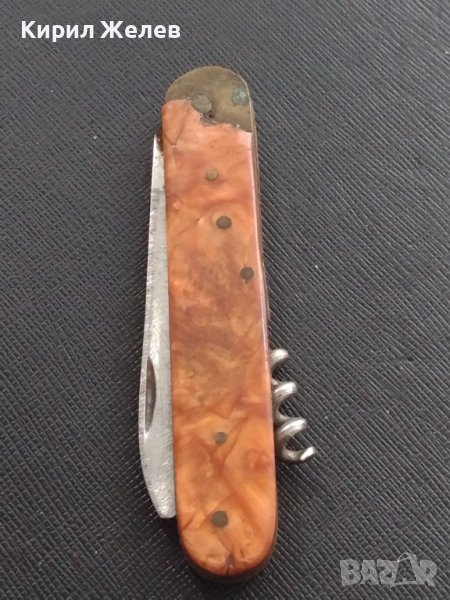 Сгъваемо ножче старо рядко с печат сърп и чук ВТ за КОЛЕКЦИЯ 24375, снимка 1