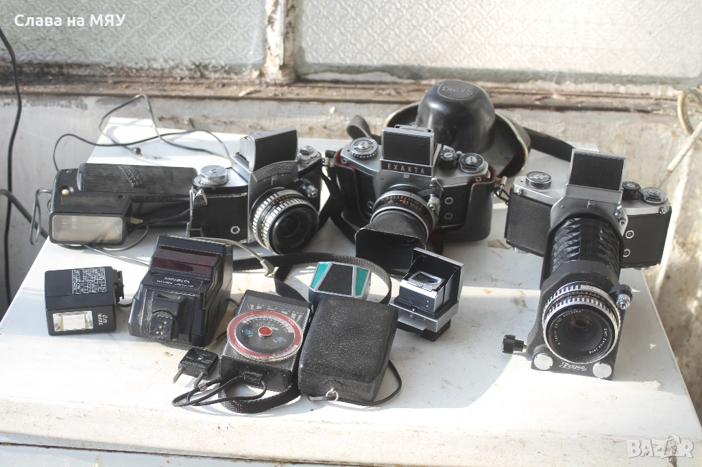 EXAKTA /Tessar/MINOLTA /SUNPAK , снимка 1