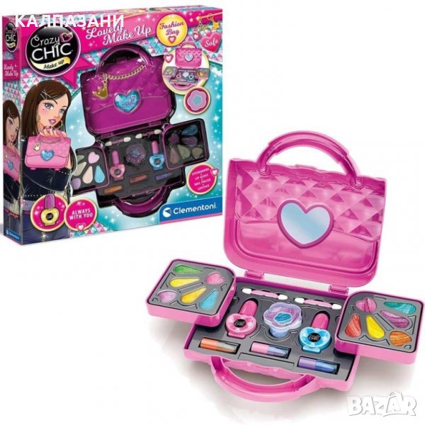 CRAZY CHIC Комплект гримове в чантичка 18633, снимка 1