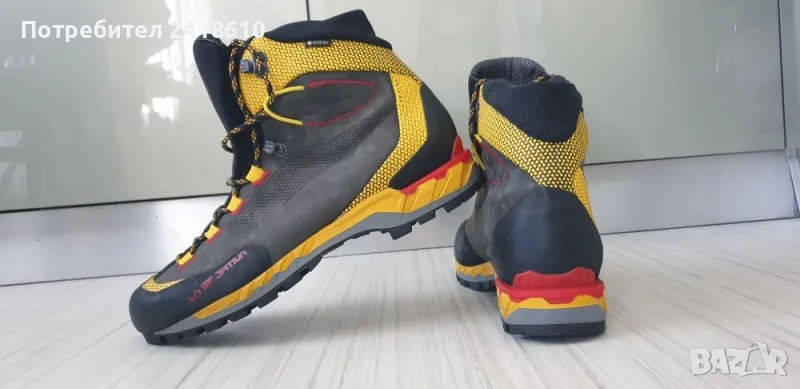 La Sportiva Trango Gore - Tex Vibram Leather UK 10 US 11 Mens Sizе 44.5/28.5см. ОРИГИНАЛ! Мъжки спор, снимка 1