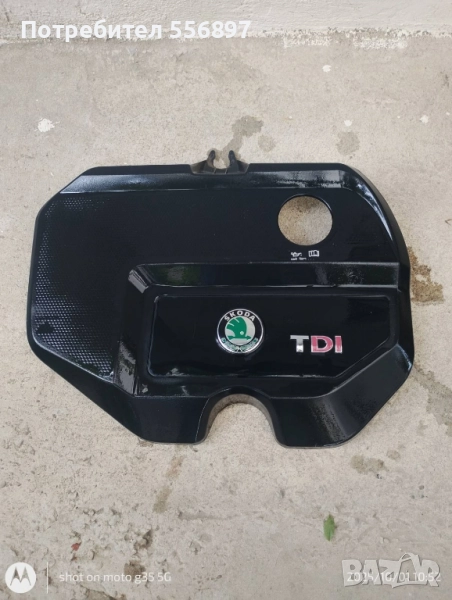 Капак за двигател за Шкода Фабия , снимка 1