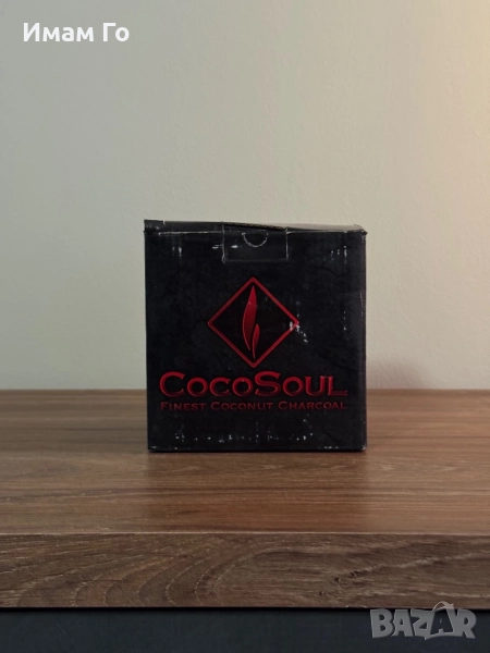 CocoSoul Coconut Charcoal 1 kg 26 mm – кокосови въглени за наргиле / shisha / hookah, снимка 1