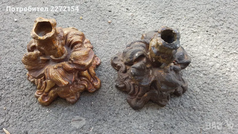 Свещник 2 бр, снимка 1