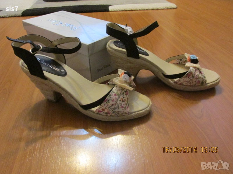 интересни сандали внос от Англия номер 39, снимка 1