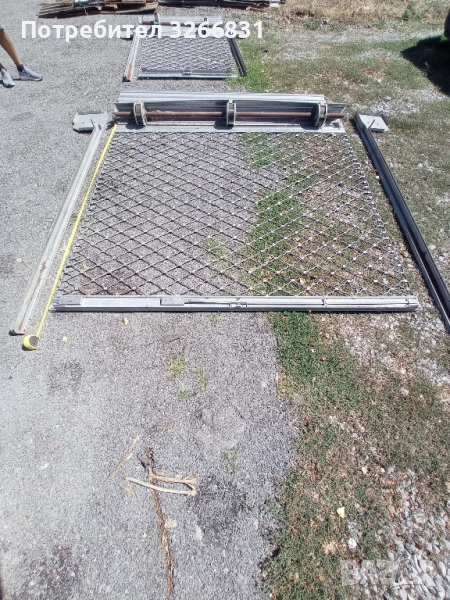 охранителна щора - ролетка "решетка", снимка 1