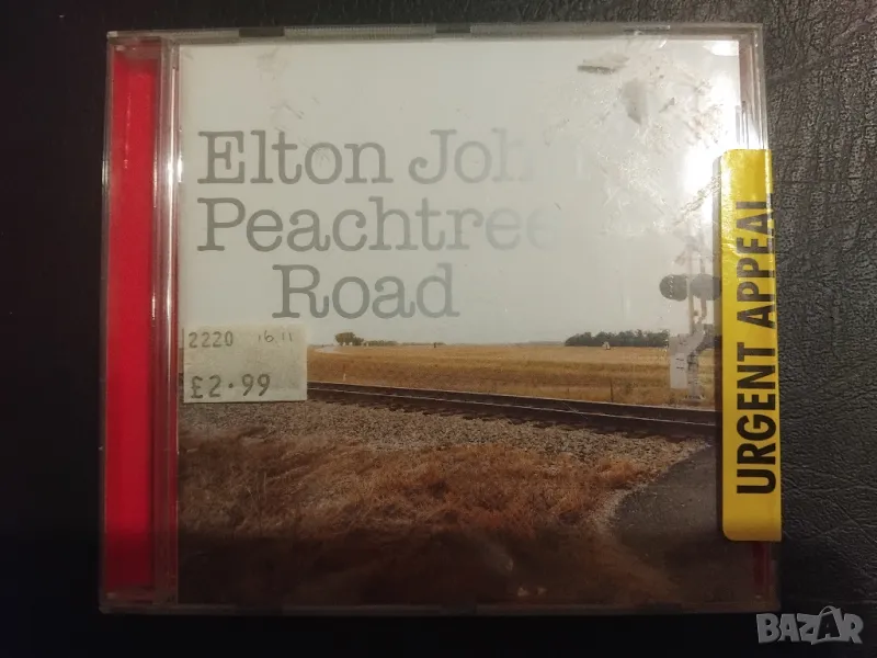 Elton John ‎– Peachtree Road - оригинален диск музика, снимка 1