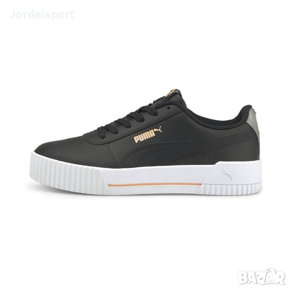 Дамски маратонки Puma Carina L Jr Black-Peach P, снимка 1